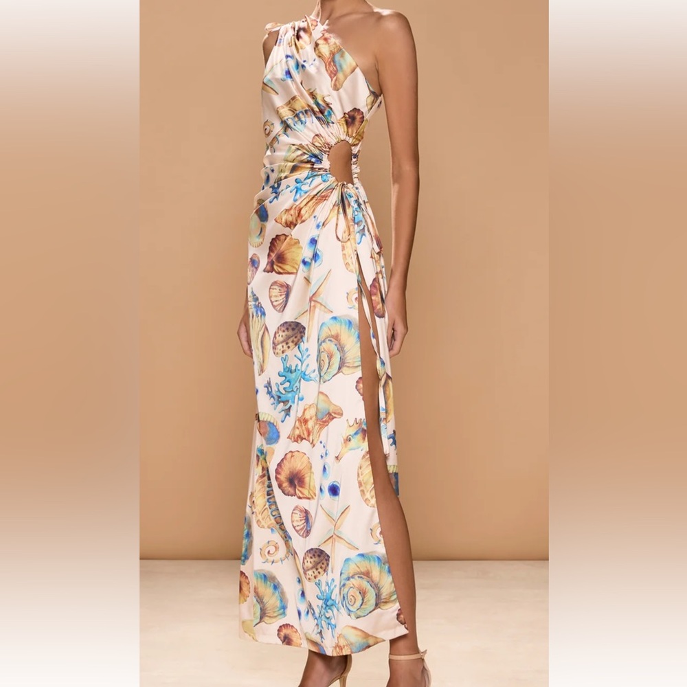 Sonya Oceanic Print Swim Sarong - Picture 4 of 11
